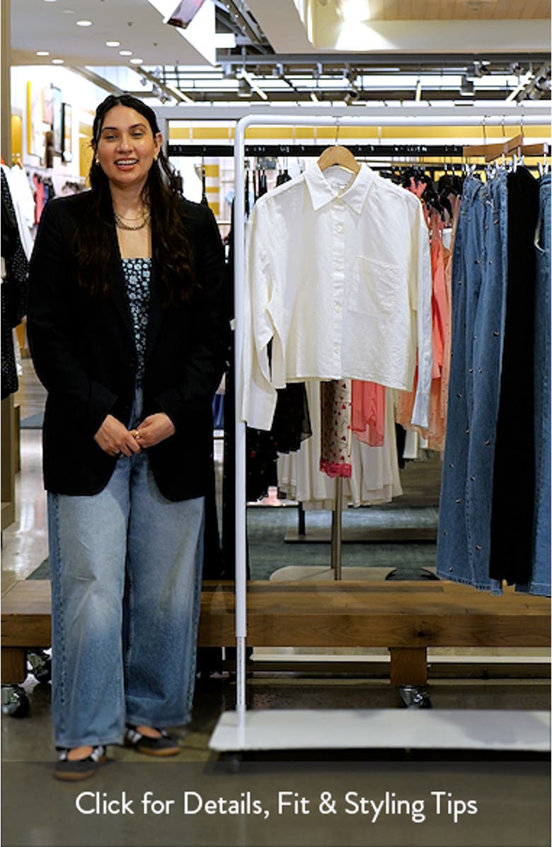 Linen & Cotton Straight Hem Shirt, sales video thumbnail