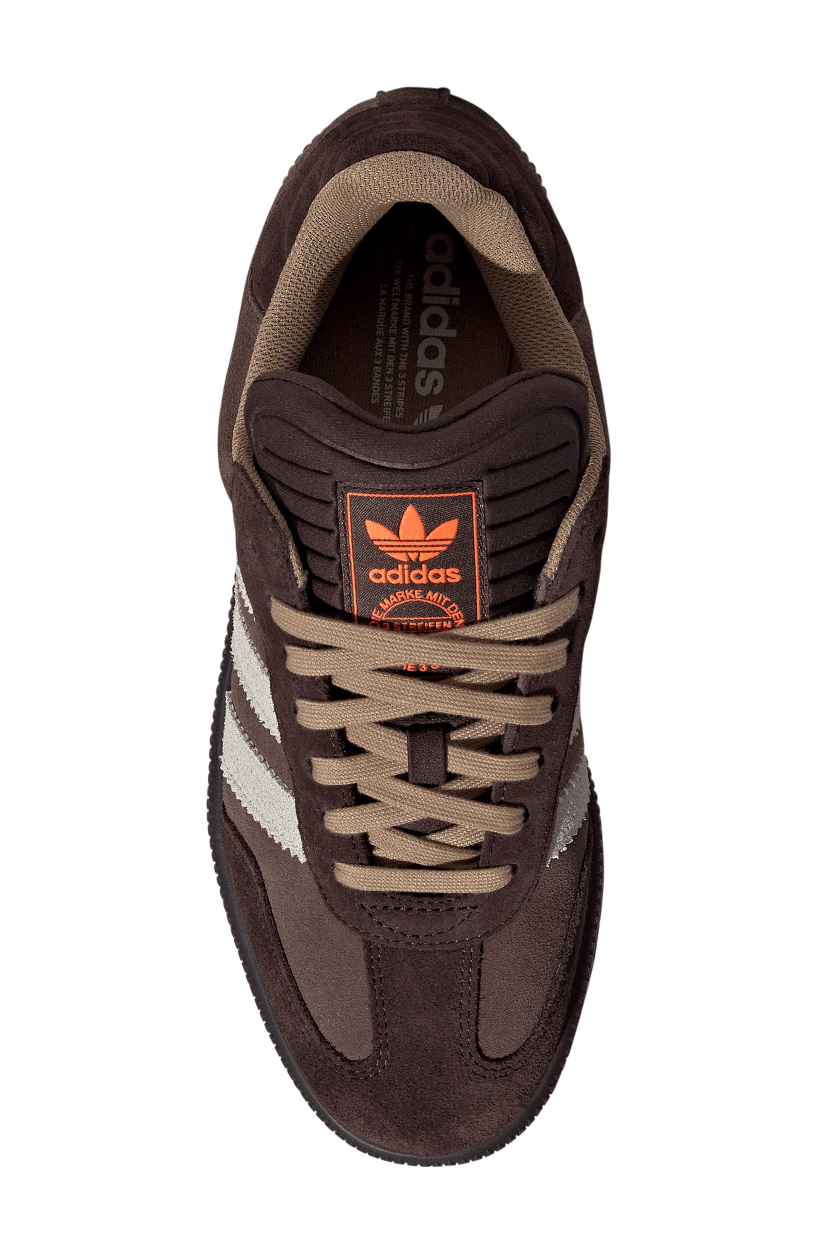 Gender Inclusive Samba XLG Sneaker, Alternate, color, BROWN/ ALUMINA/ AURORA COFFEE