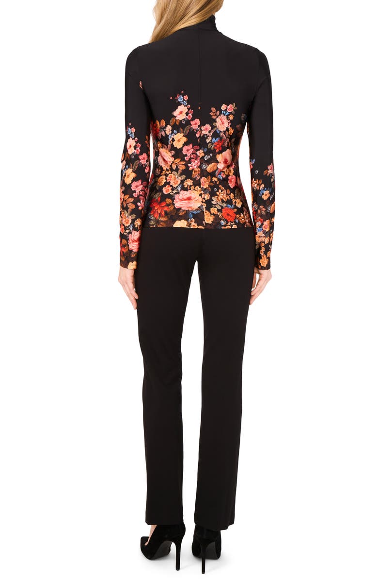 Ted Baker Placed Floral Turtleneck, Alternate, color, 