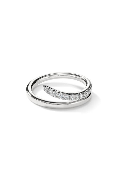Hearts On Fire Vela French Cut Diamond Ring In White Gold