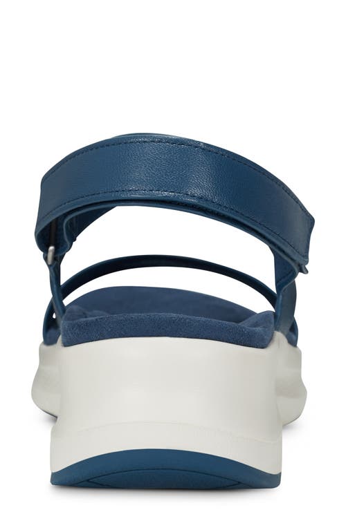 Shop Rockport Qwera Sandal In Medium Blue