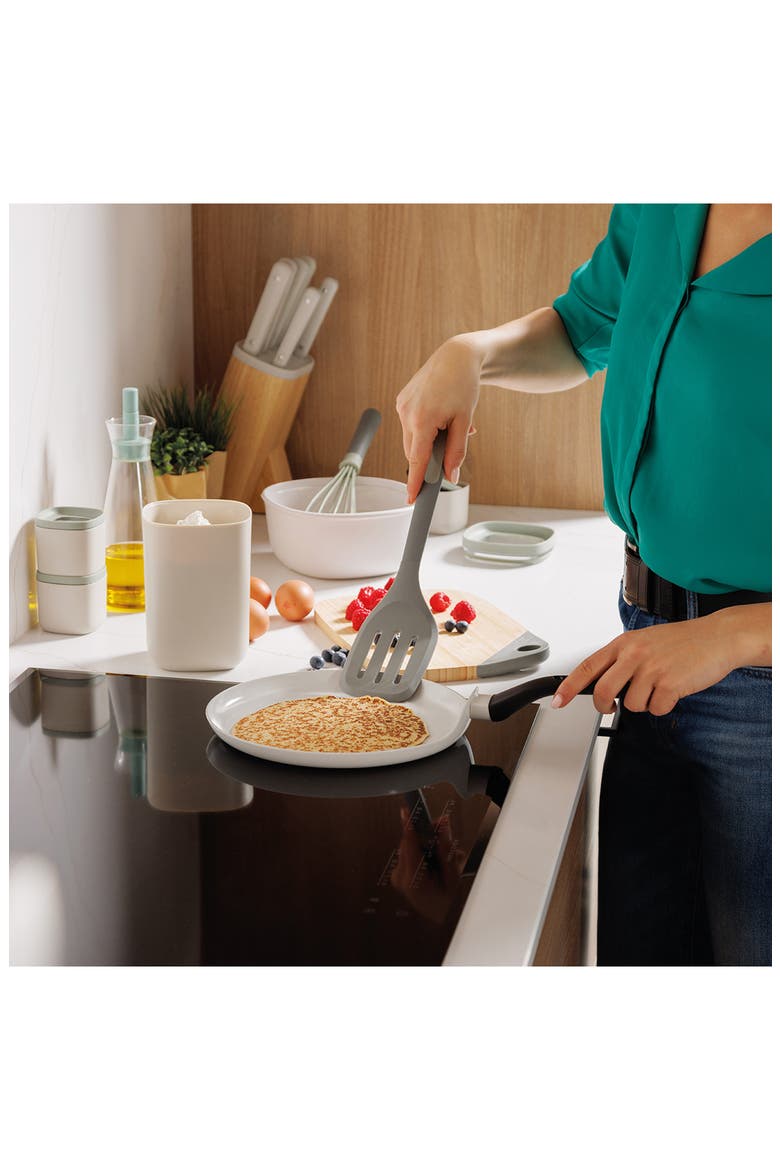 Leo Glints CeraGreen Pancake Pan, Alternate, color, CREAM