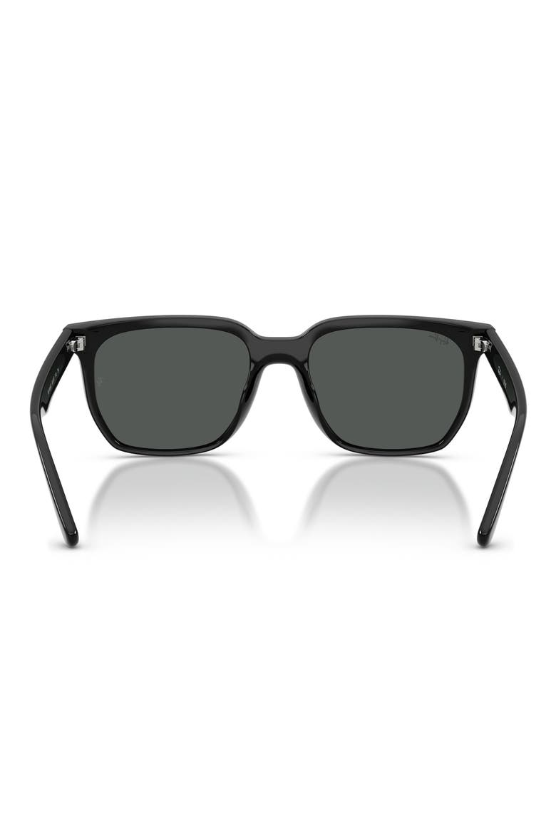 Square Sunglasses, Alternate, color, BLACK