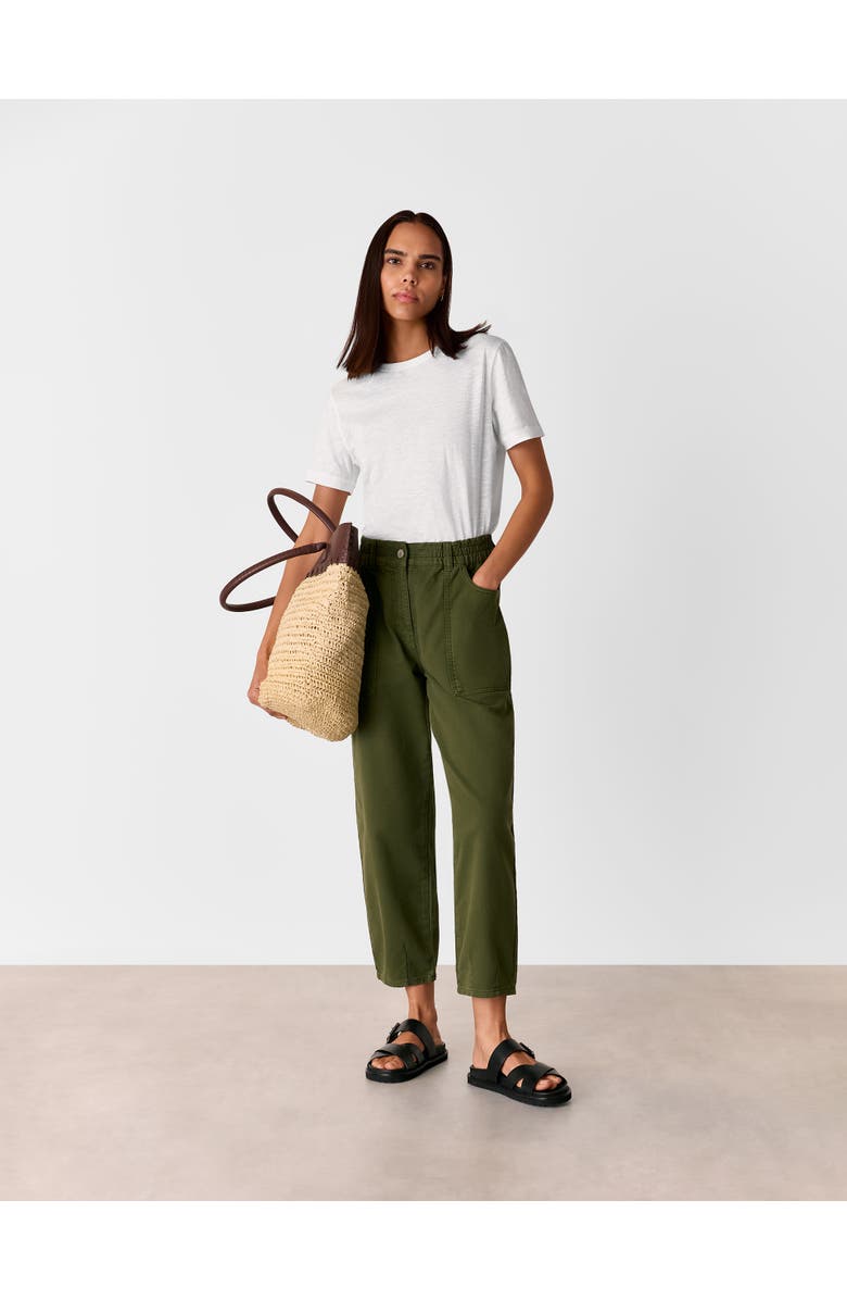 Whistles Emily Ultimate Crew Neck T-Shirt, Alternate, color, White