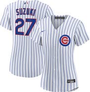 Nike Women's Nike Seiya Suzuki White Chicago Cubs Home Replica Jersey