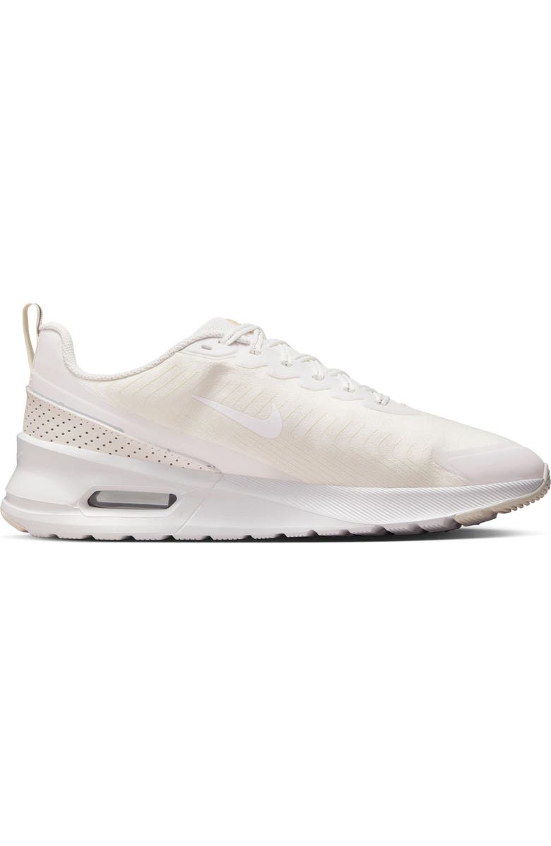 Nike Air Max Nuaxis Premium Sneaker, Alternate, color, Summit White/ White