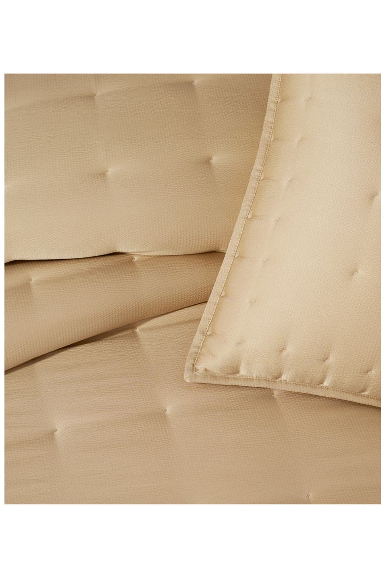 Hammered Silk & Cotton Blend Sham, Alternate, color, GOLD