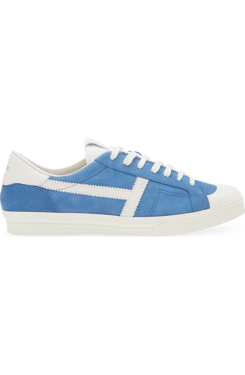 TOM FORD Jarvis Low Top Sneaker, Alternate, color, Cobalt/ Off White/ Ivory