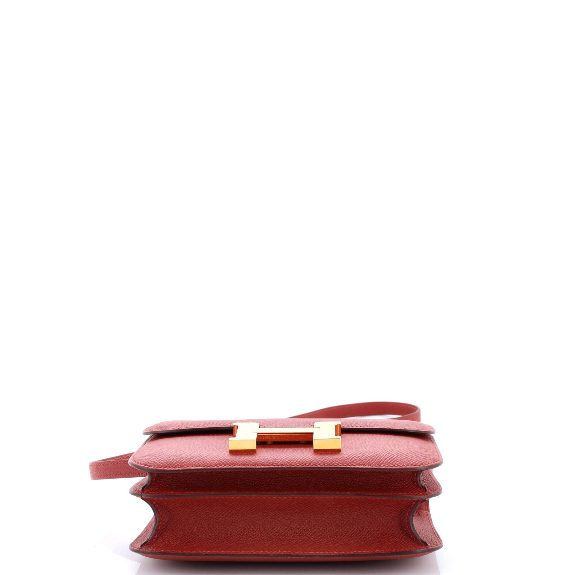 Pre-Owned Hermes Constance NM Bag Epsom 18, Alternate, color, Rouge Venetian