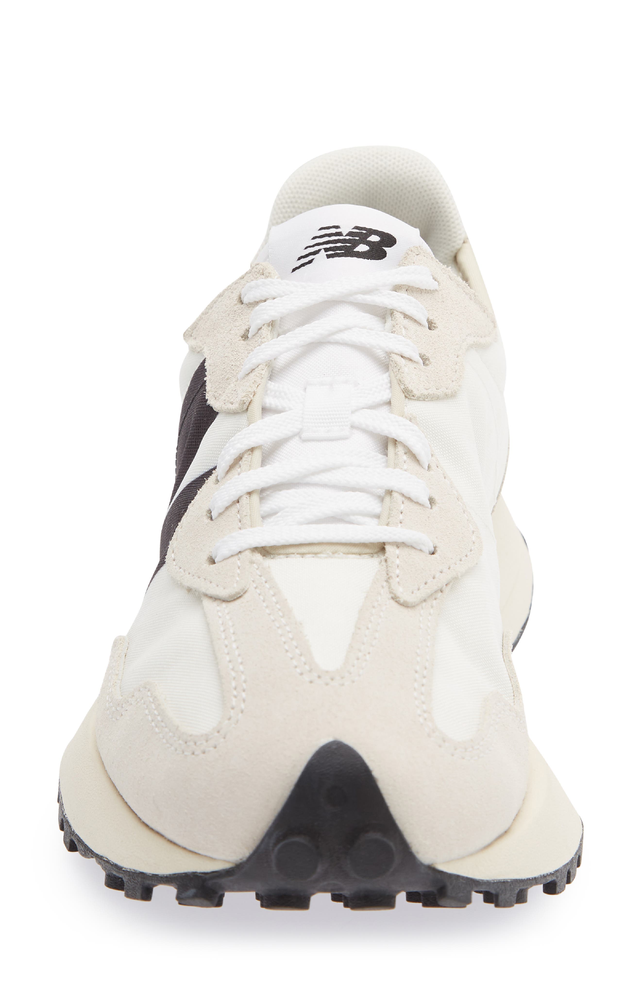 327 Sneaker, Alternate, color, WHITE/ BLACK