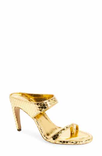 Vince Camuto Brisa Lizard Embossed Mule Sandal