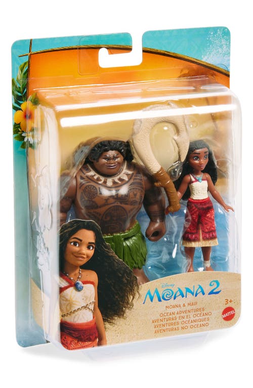 Mattel Moana 2 Moana & Maui Figurine Set in None 