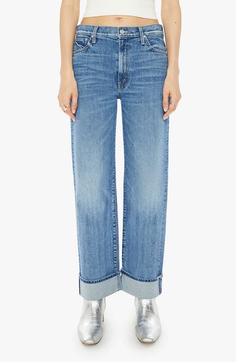 The Dodger Flood Cuff Wide Leg Jeans (Toil and Trouble)