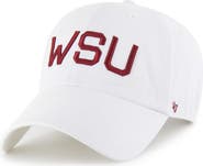 '47 Men's '47 White Washington State Cougars Vault Clean Up Adjustable Hat