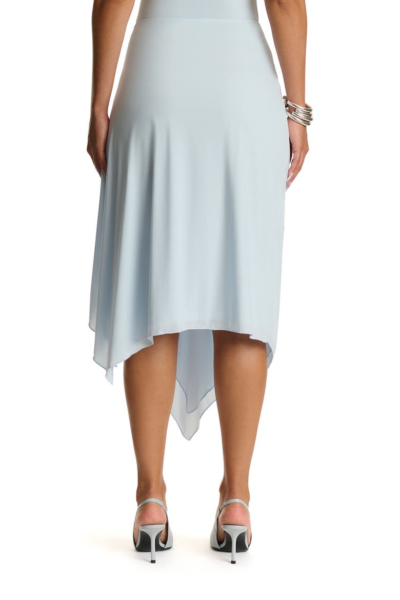 Asymmetric Ruffle Midi Skirt, Alternate, color, SOFT BLUE