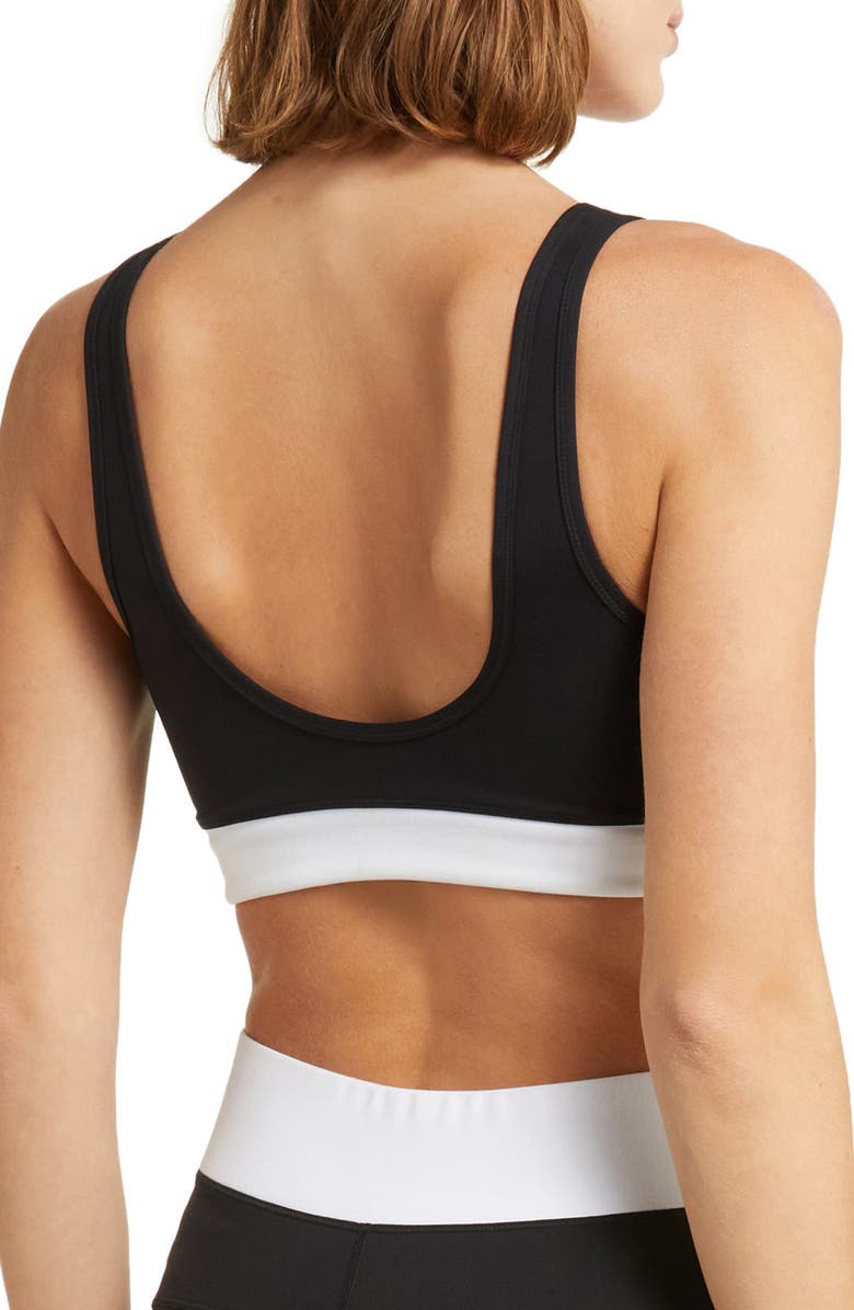 Lacoste x BANDIER Colorblock Sports Bra, Alternate, color, 