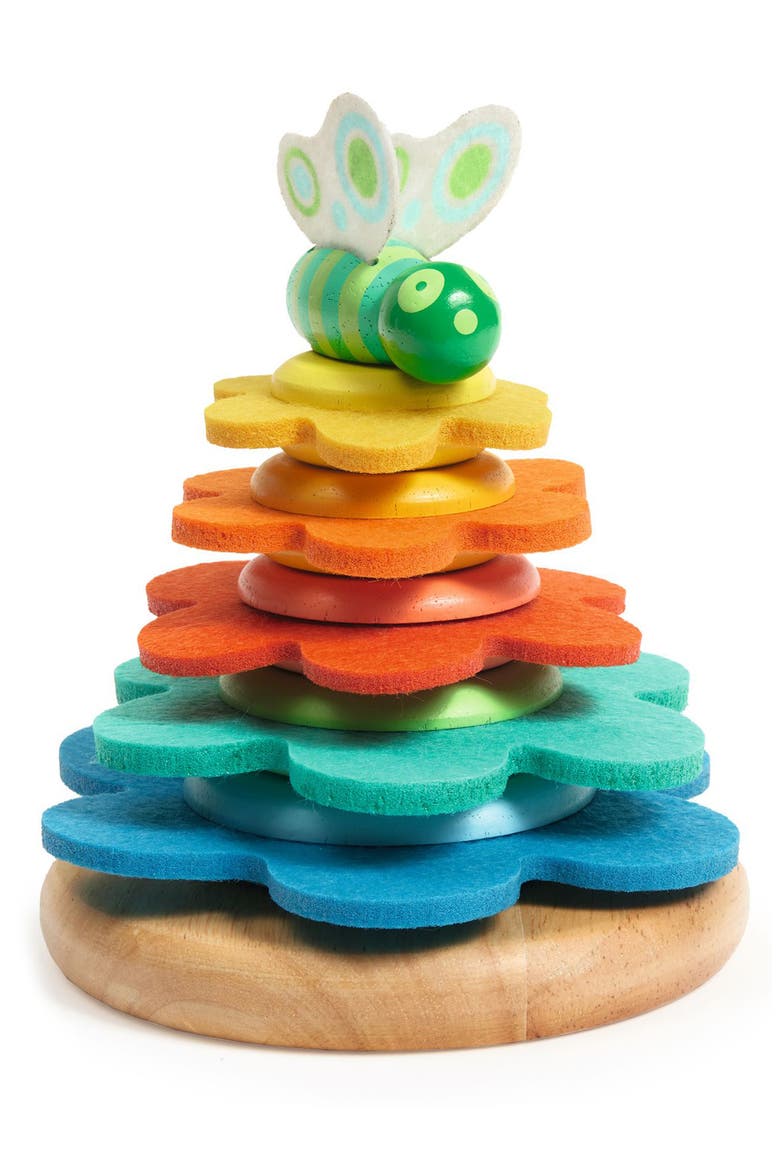 Butterflower Puzzle Tower Game, Main, color, MULTI
