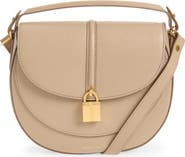 DeMellier Siena Leather Saddle Crossbody Bag