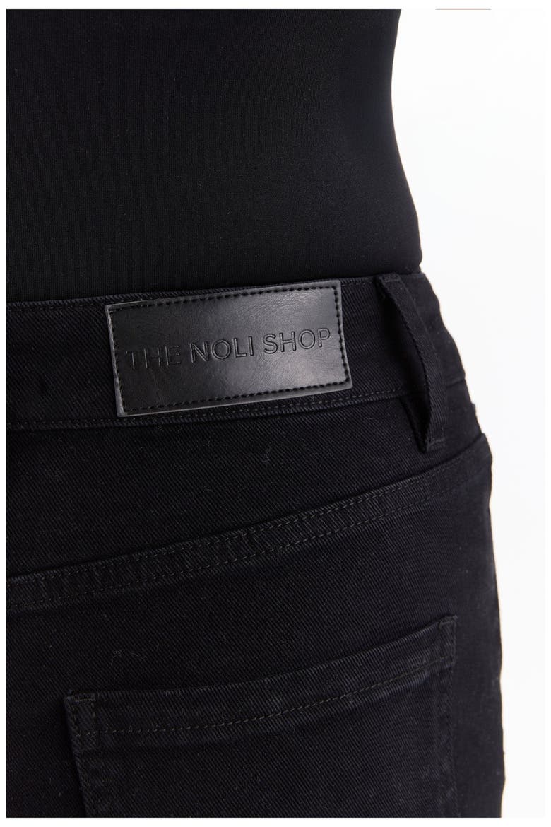 Kaia Pearl High Rise Jean, Alternate, color, BLACK