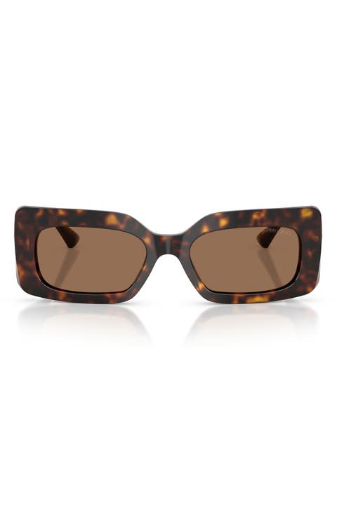 53mm Rectangular Sunglasses