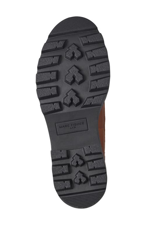 Marc Fisher Ltd Peyten Lug Sole Loafer In Brown