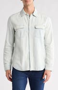 PAIGE Martin Cotton & Linen Button-Up Shirt