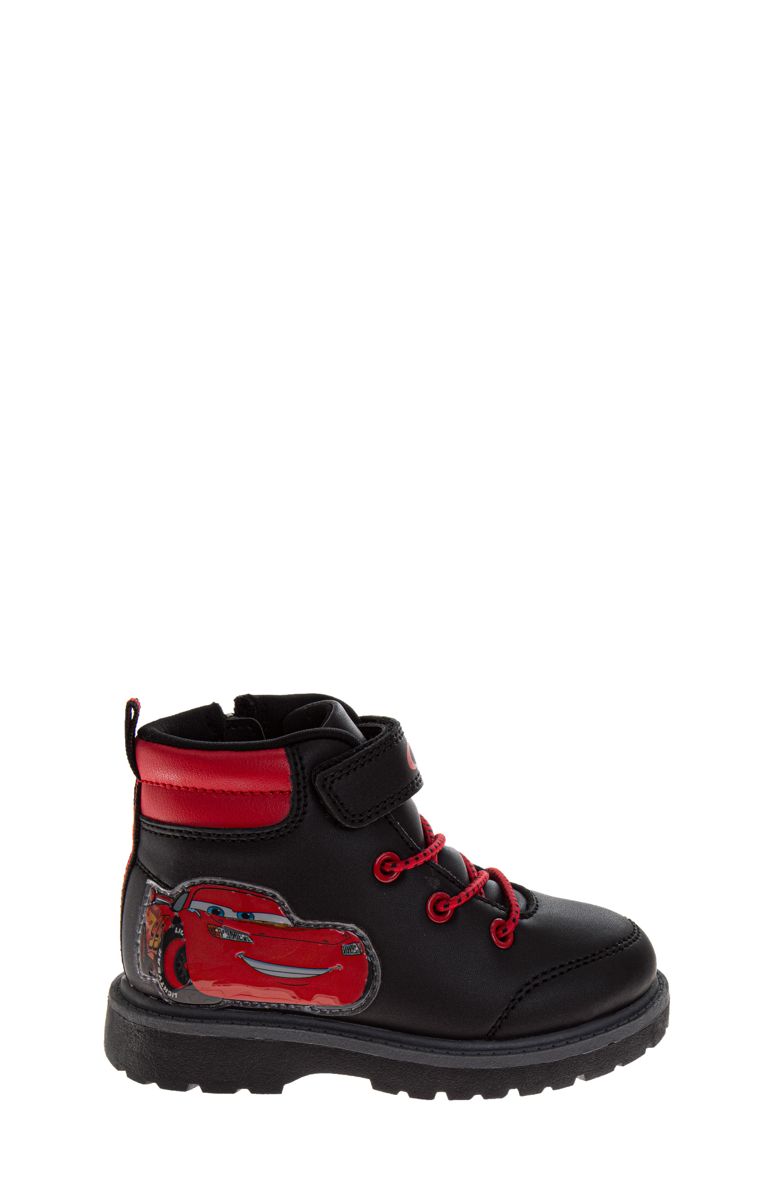 JOSMO Kids' Disney Pixar Cars Boot, Alternate, color, Black/ Red