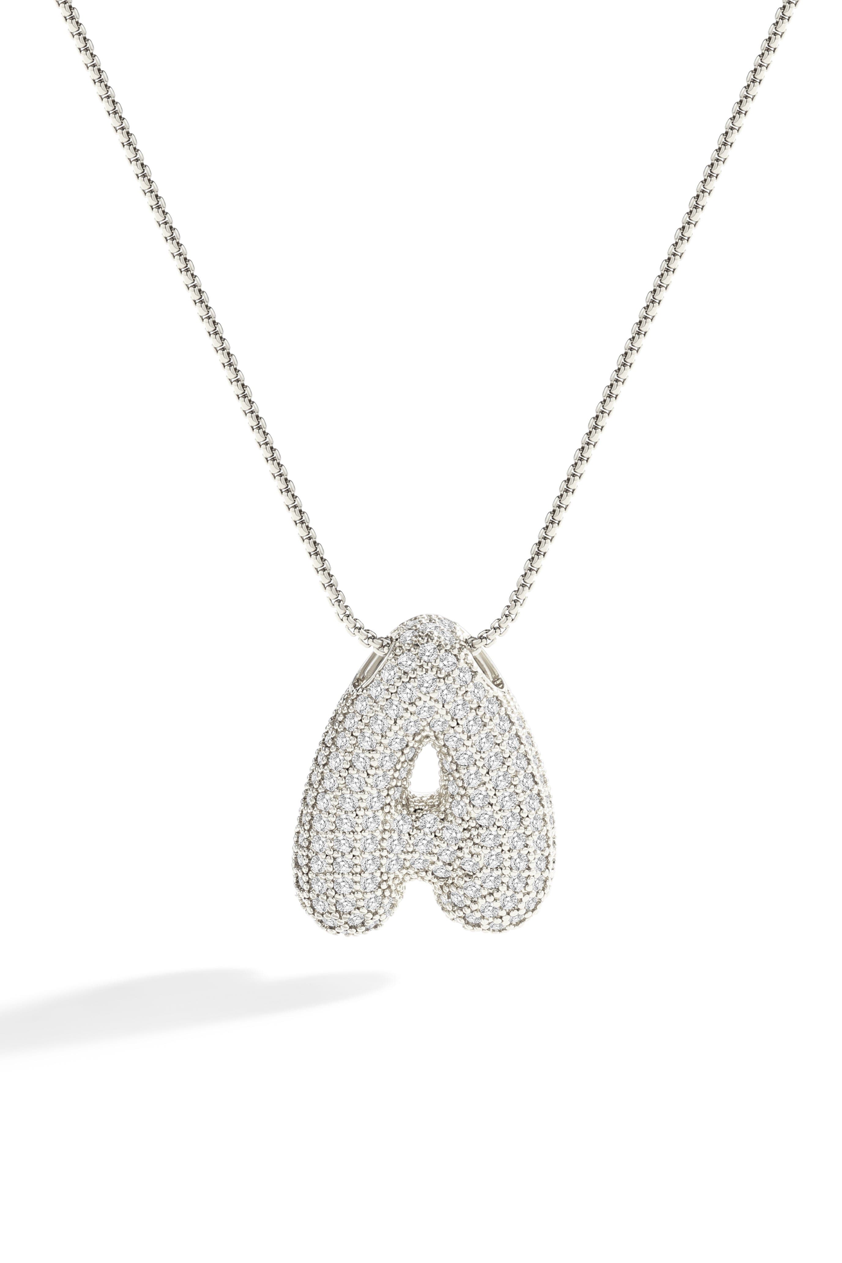 Silver / Letter A