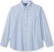 Hatley Relaxed Fit Stripe Cotton Button-Up Shirt