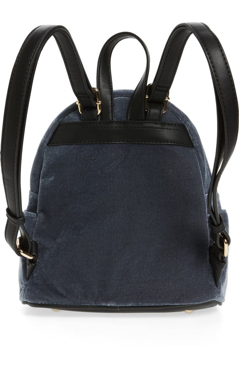 BP. Mini Velvet Backpack, Alternate, color,