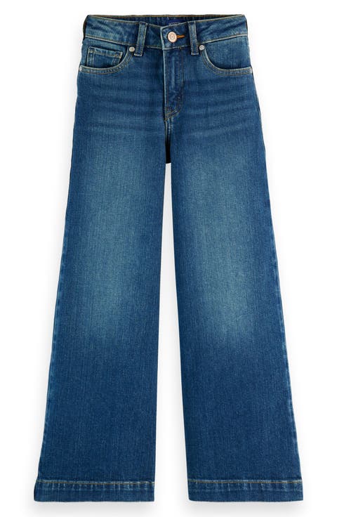Kids' The Wave Wide Leg Jeans (Big Kid)