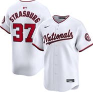 Nike Men's Nike Stephen Strasburg White Washington Nationals Home Limited Player Jersey
