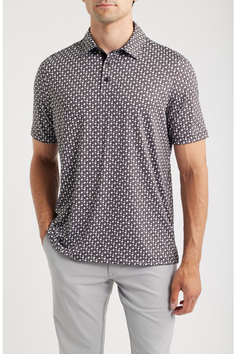 XC+™ Game Day Performance Polo, Main, color, BLACK