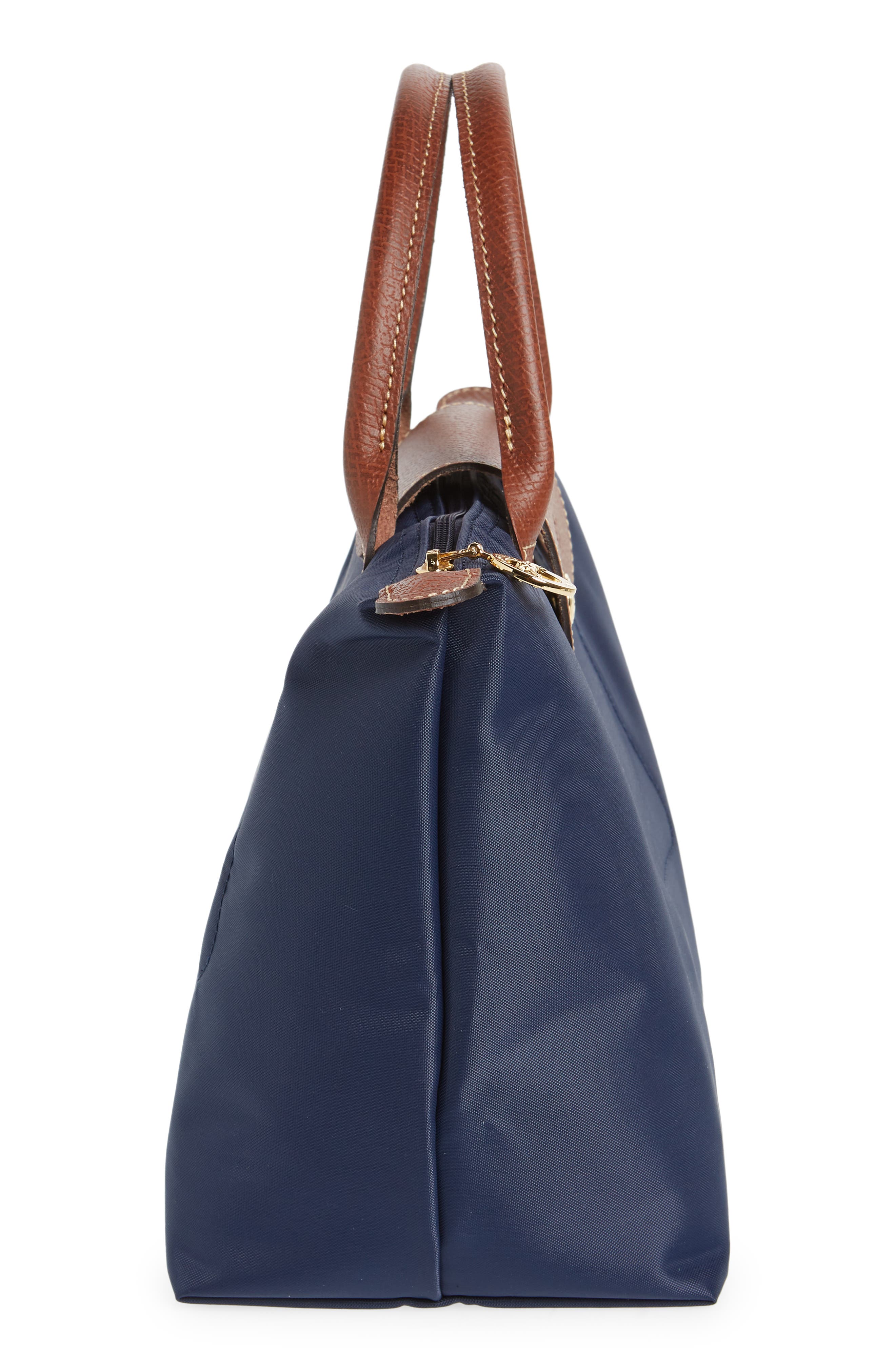 Small Le Pliage Original Top Handle Bag, Alternate, color, NAVY