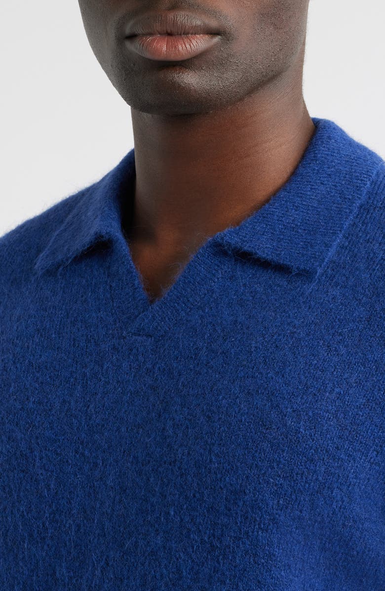 Wax London Carter Polo Sweater, Alternate, color, Blue
