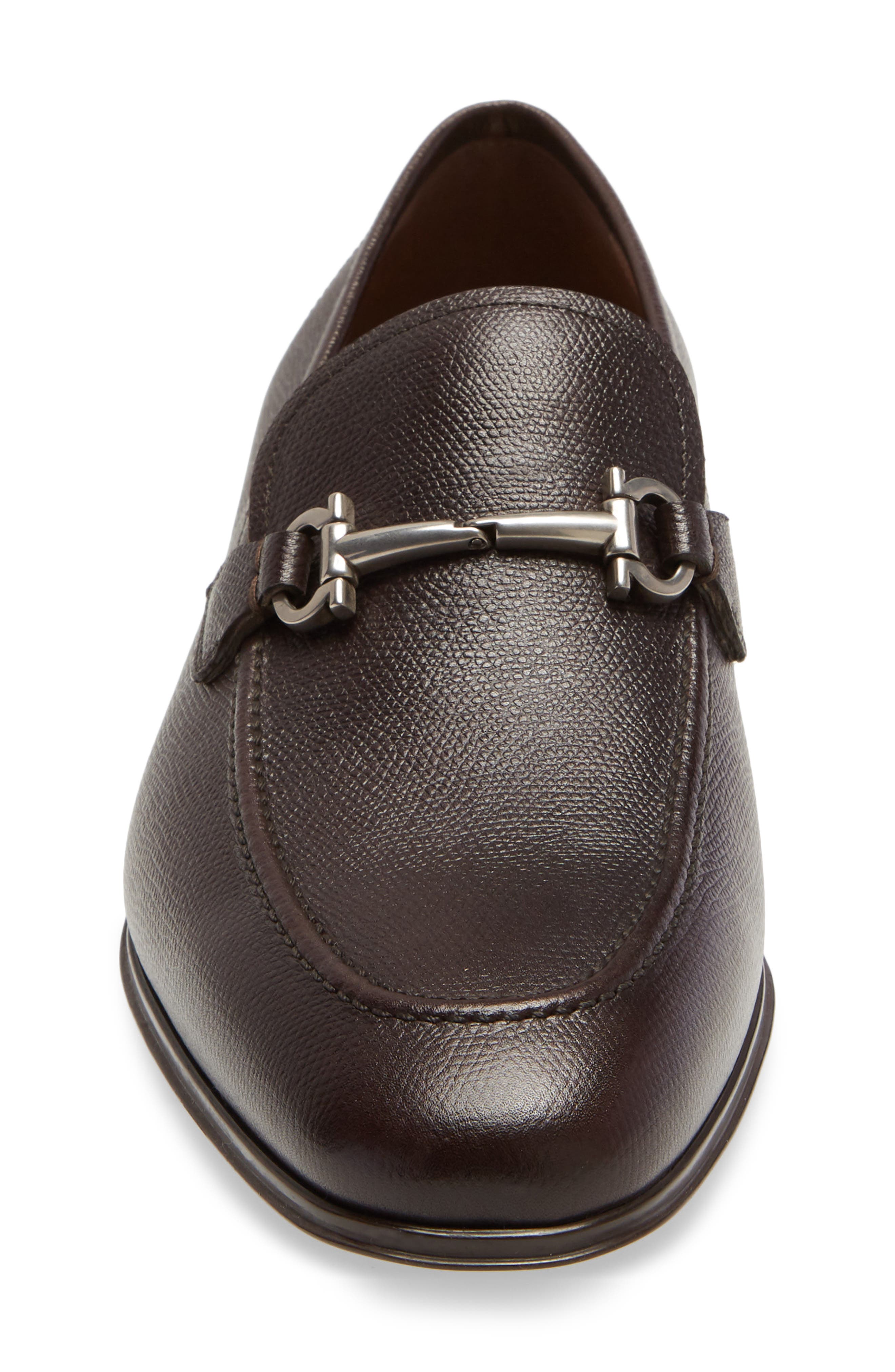 Salvatore Ferragamo Ramses Bit Loafer, Alternate, color, HICKORY