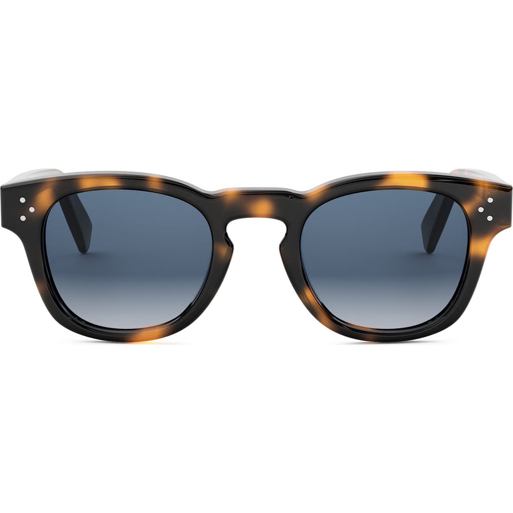 Celine Bold 3 Dots 49mm Square Sunglasses In Multi