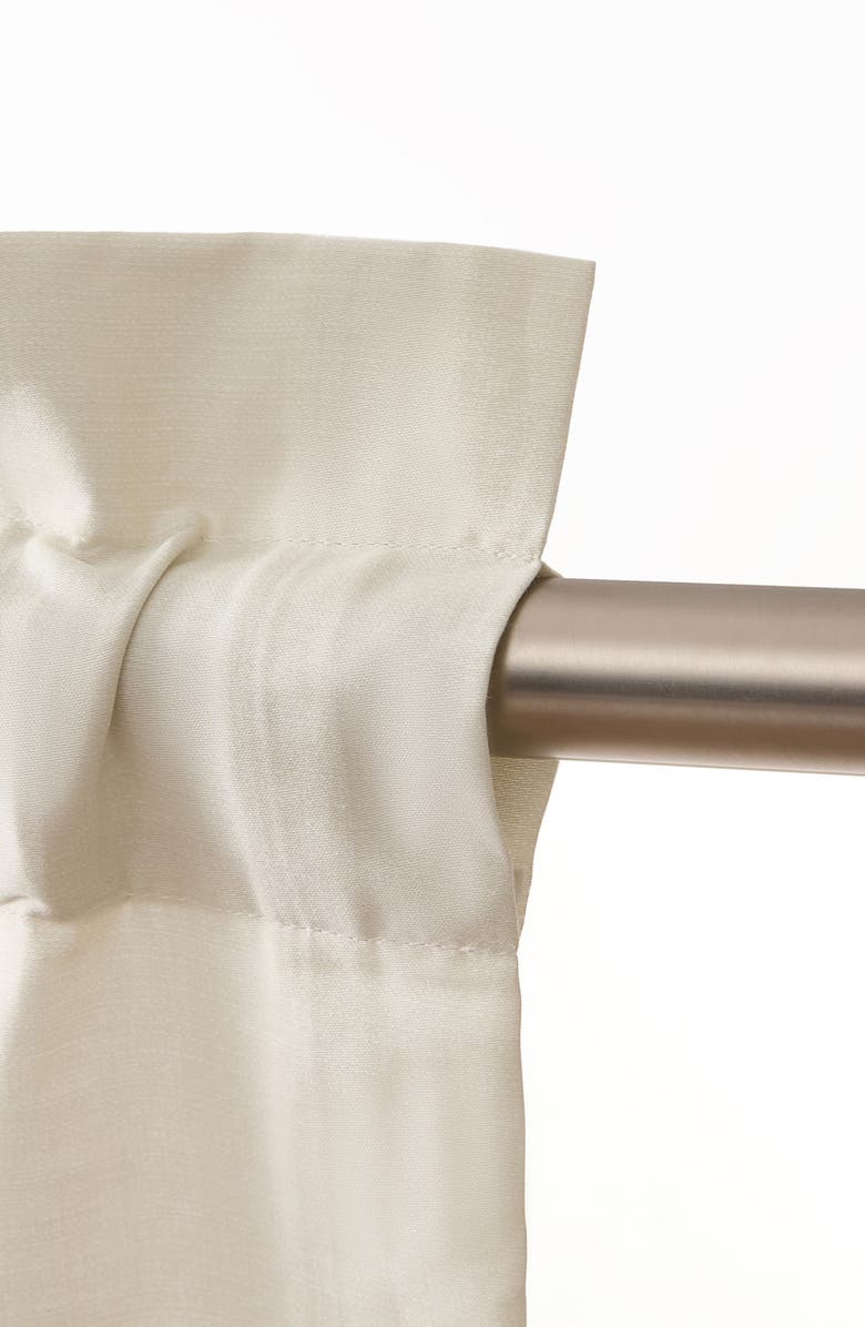 Bebejan Woven Valance Curtain, Alternate, color, White