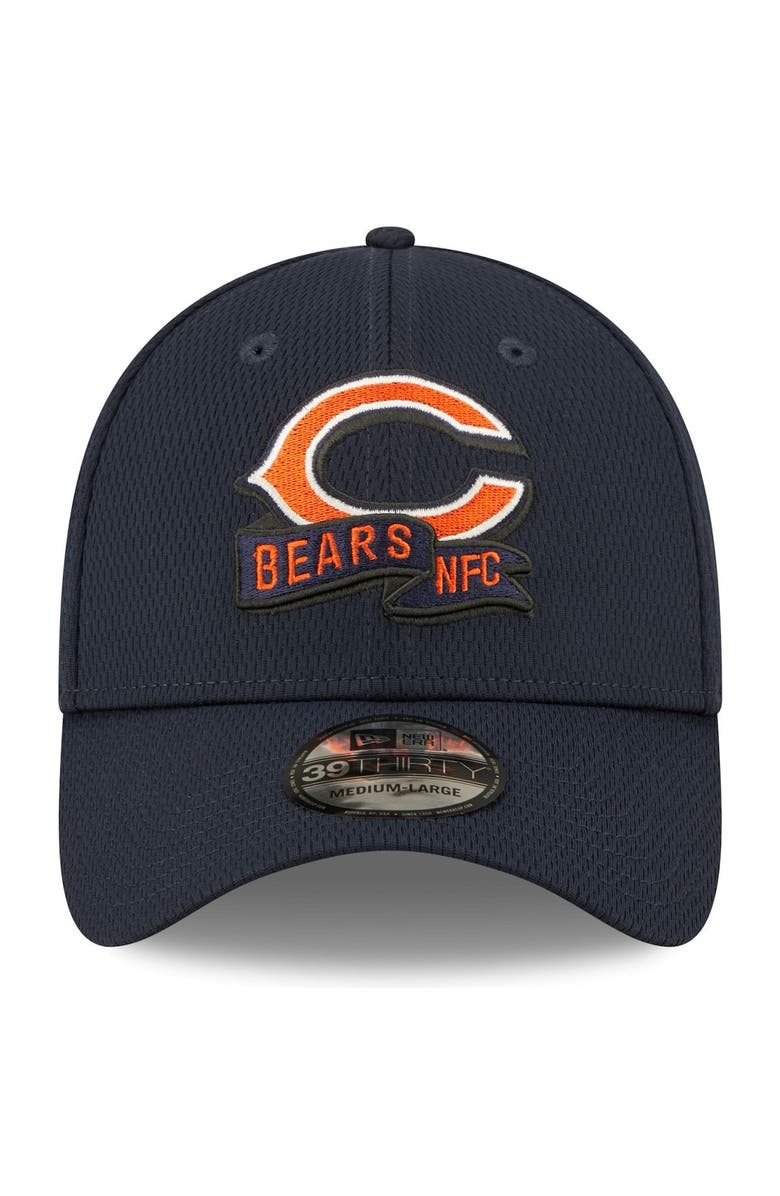 New Era Men's New Era Navy Chicago Bears 2022 Sideline 39THIRTY Coaches Flex Hat, Alternate, color, 