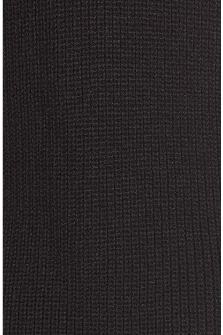 Sleeveless Turtleneck Sweater, Alternate, color, BLACK