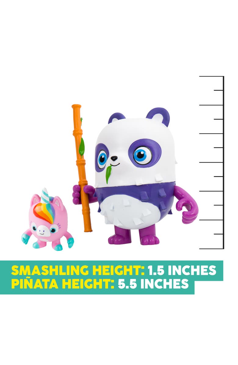 Pinata Smashlings Pinata Box Sana The Panda 5" Pinata Character W/ Stick, Alternate, color, Multicolored