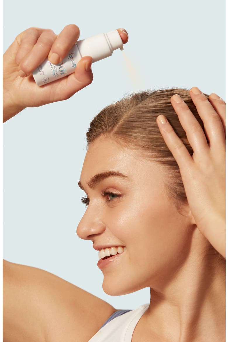 Supergoop! Poof 100% Mineral Part Powder SPF 35 for Scalp & Hair, Alternate, color, NO COLOR