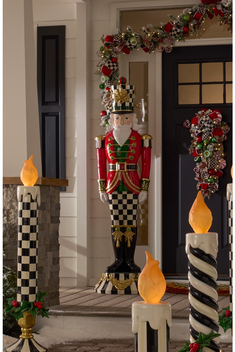 Classic Courtly Trophy Nutcracker, Alternate, color, RED