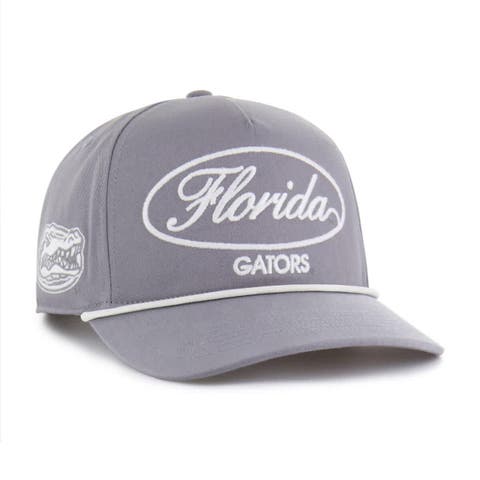 Men's '47 Gray Florida Gators Contemporary Basics Foundational Rope Hitch Adjustable Hat