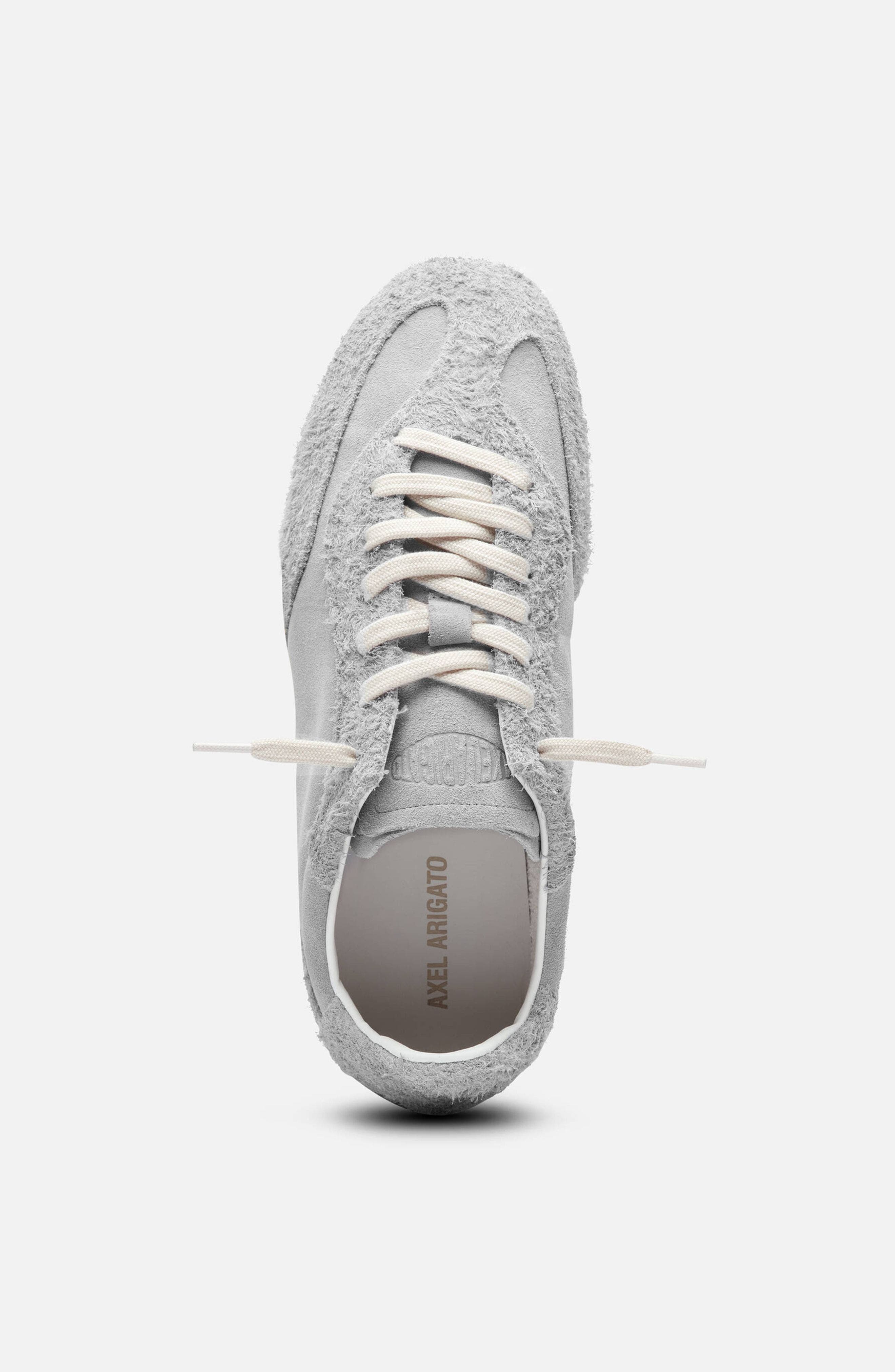 Axel Arigato Daze Suede Runner - Men's, Alternate, color, Grey/Off White