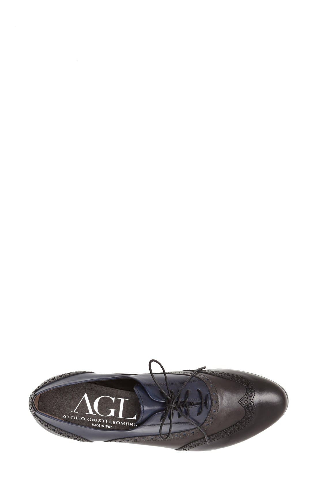 AGL Attilio Giusti Leombruni Tri Color Oxford, Alternate, color, 