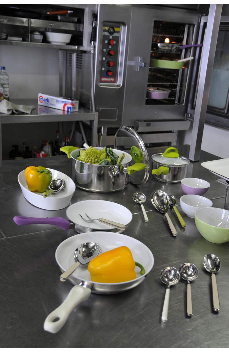 Mepra Fantasia Serving Set - 2 Pieces, Alternate, color, Turtle-Dove