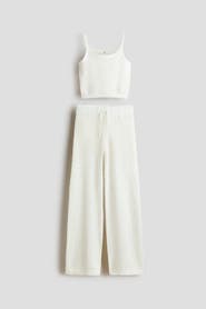 H&M 2-piece Pointelle-knit Cotton Set