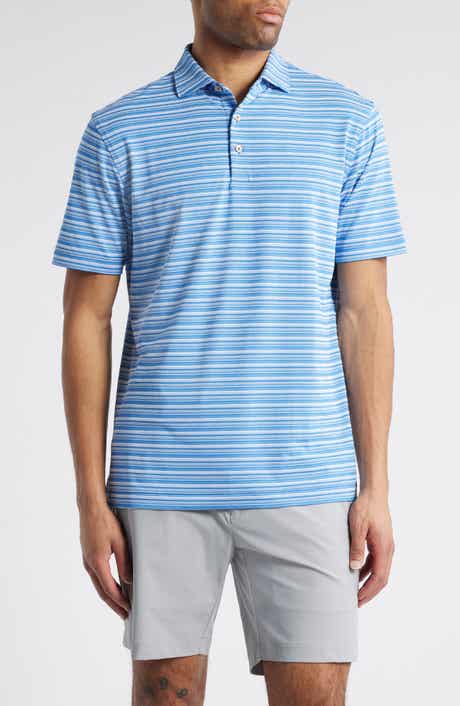 Peter Millar Atrium Stripe Performance Jersey Polo