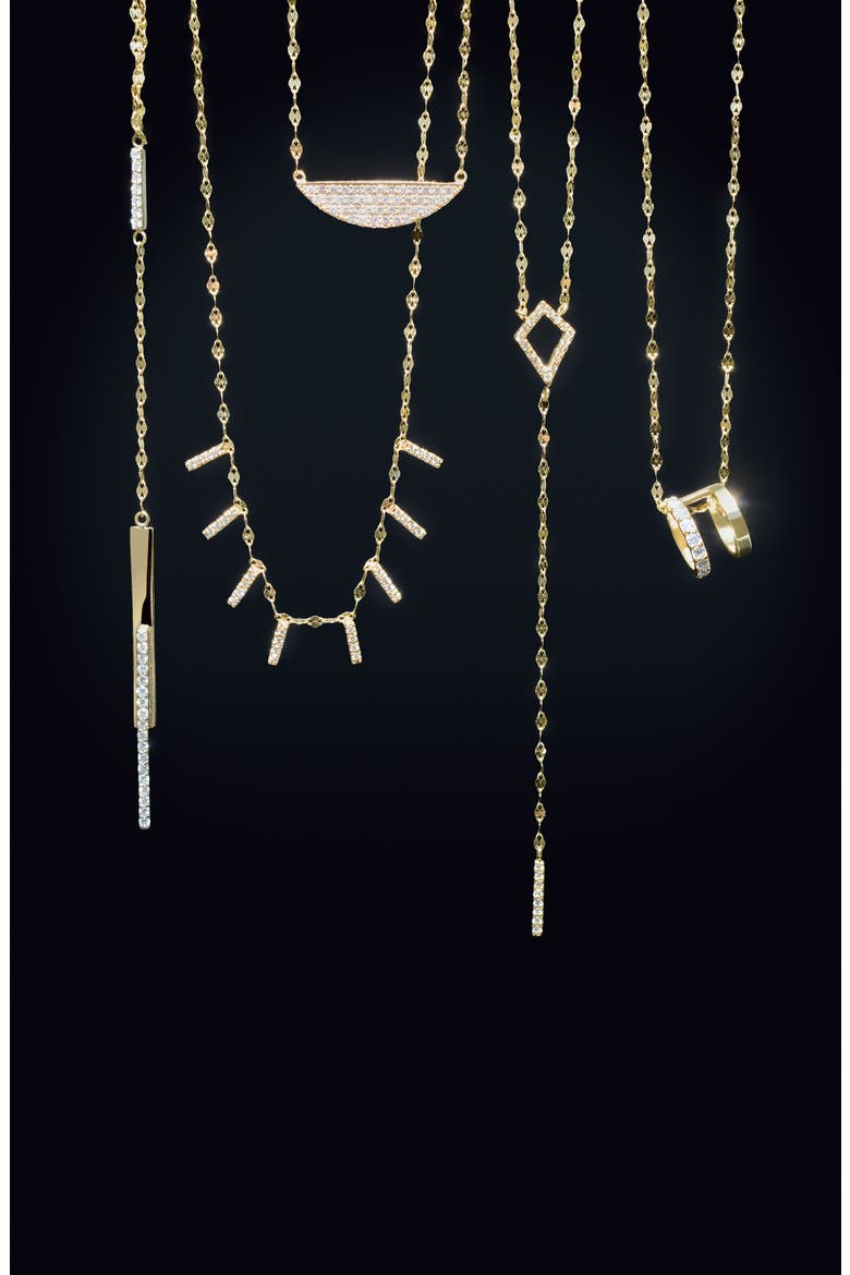 Jewelry 'Flawless Dare' Pendant Necklace, Alternate, color, YELLOW GOLD